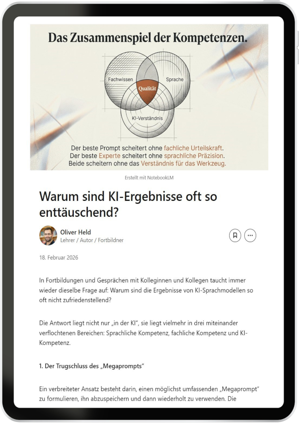 Warum sind KI-Ergebnisse oft so enttäuschend?